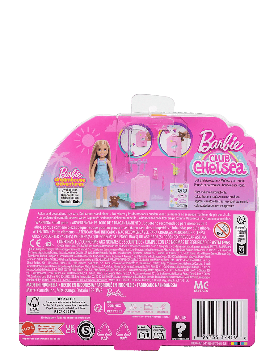 Barbie - BARBIE CLUB CHELSEA Doll & Accessories - multicolor - 2