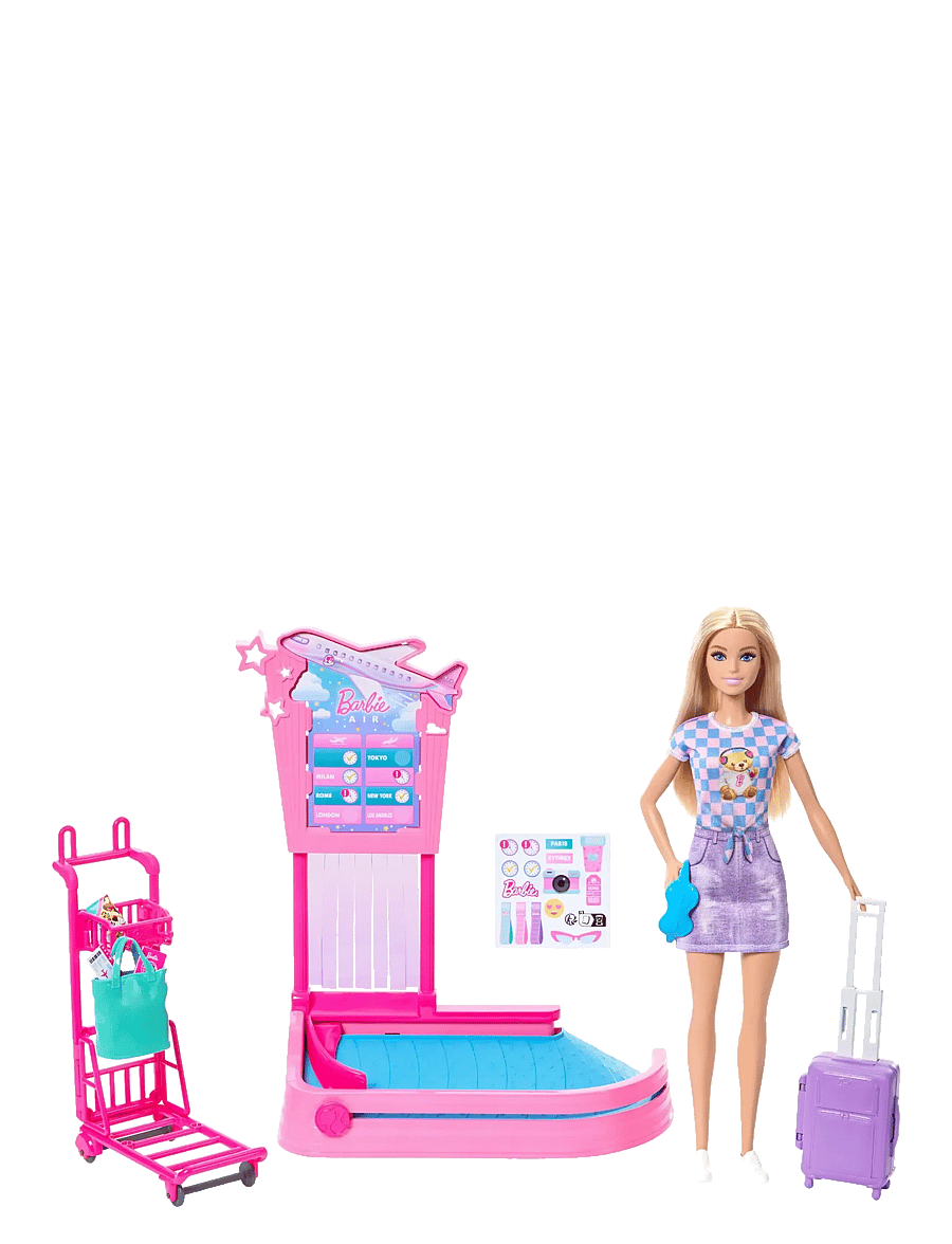 Barbie - BARBIE Family & Friends Baggage Claim Playset - spiel-sets - multi color - 0