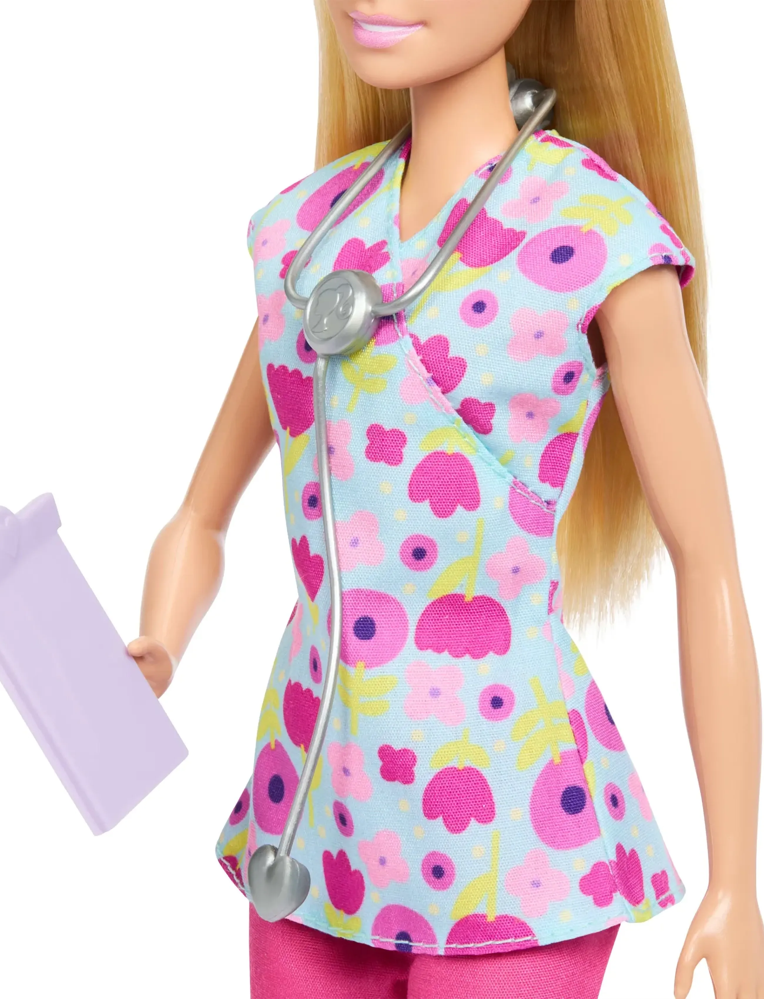 Barbie - Careers Baby Doctor Playset with Blonde Fashion Doll, 2 Baby Dolls, Exam Table & Accessories - multicolor - 5