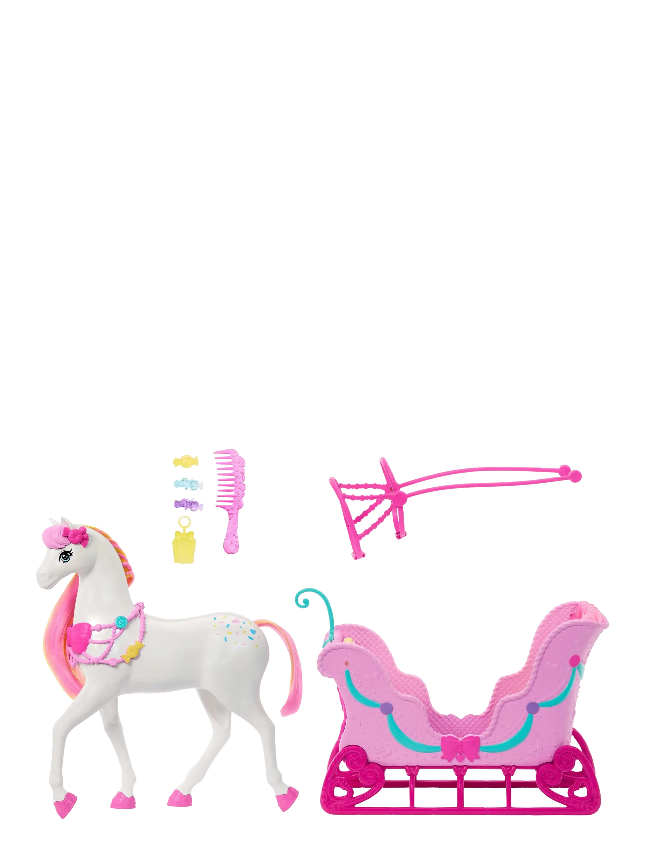 Barbie - BARBIE In The Nutcracker Land of Sweets Horse and Accessories - dukketilbehør - multicolor - 1