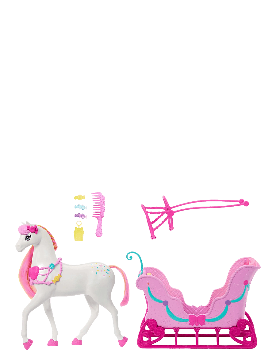 Barbie - BARBIE In The Nutcracker Land of Sweets Horse and Accessories - dukketilbehør - multicolor - 1