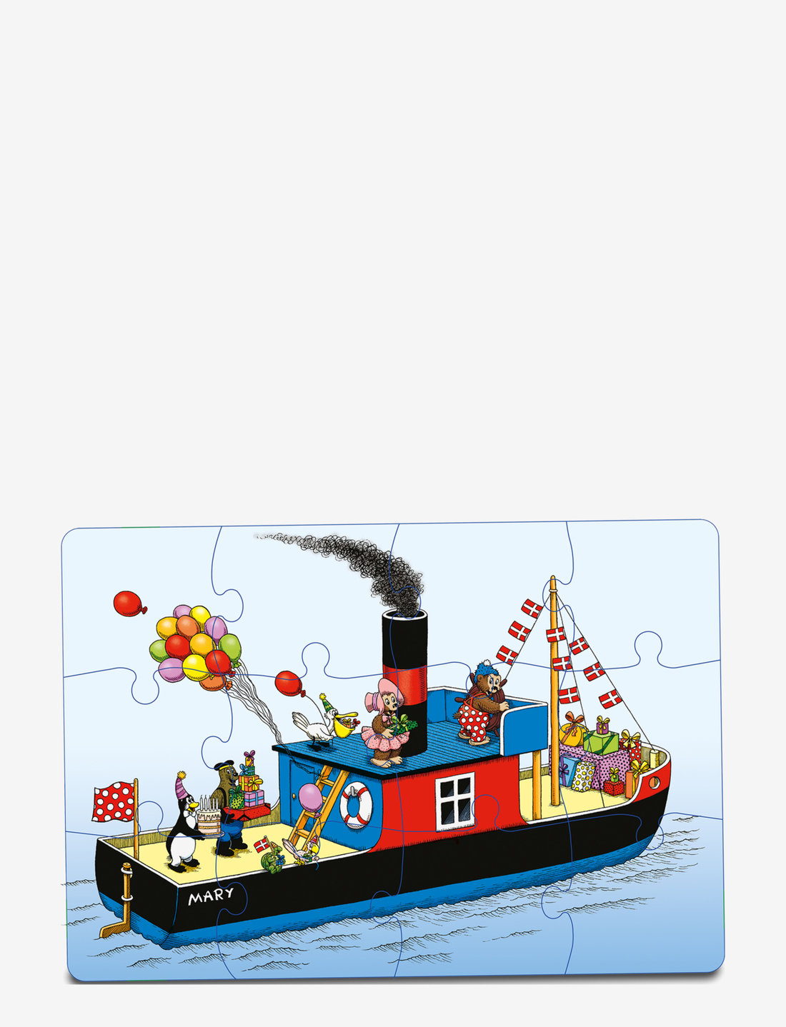 Rasmus Klump - Rasmus Klump - 2 puzzles Mary - pusled - multiple color - 1