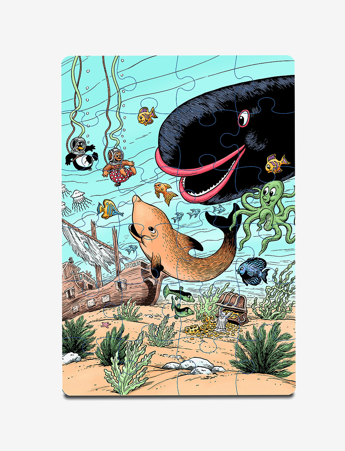 Rasmus Klump - Rasmus Klump - 2 puzzles Mary - pusled - multiple color - 3