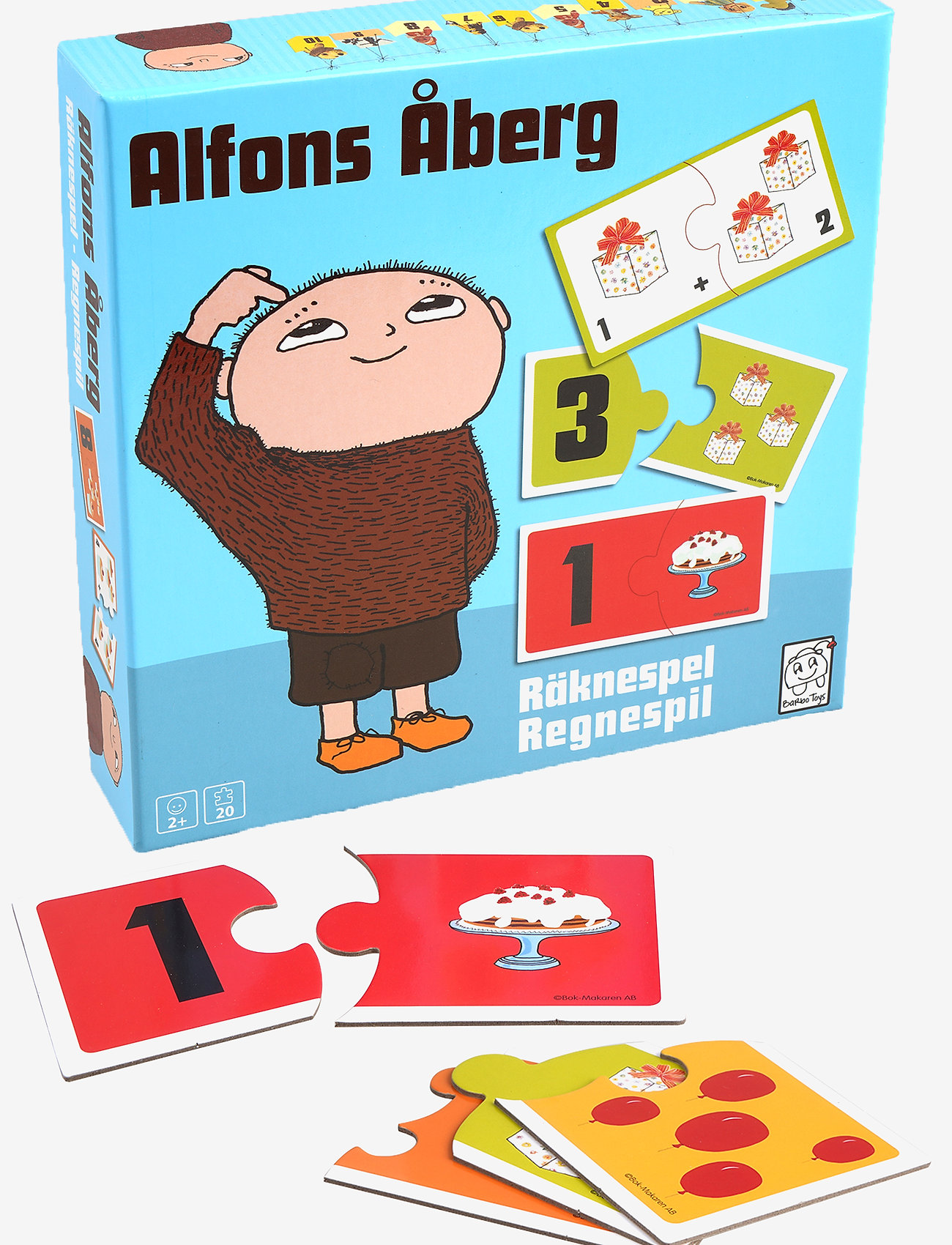 Barbo Toys - Alfons Åberg - Learning Game - Fun with Math - multiple color math - 1