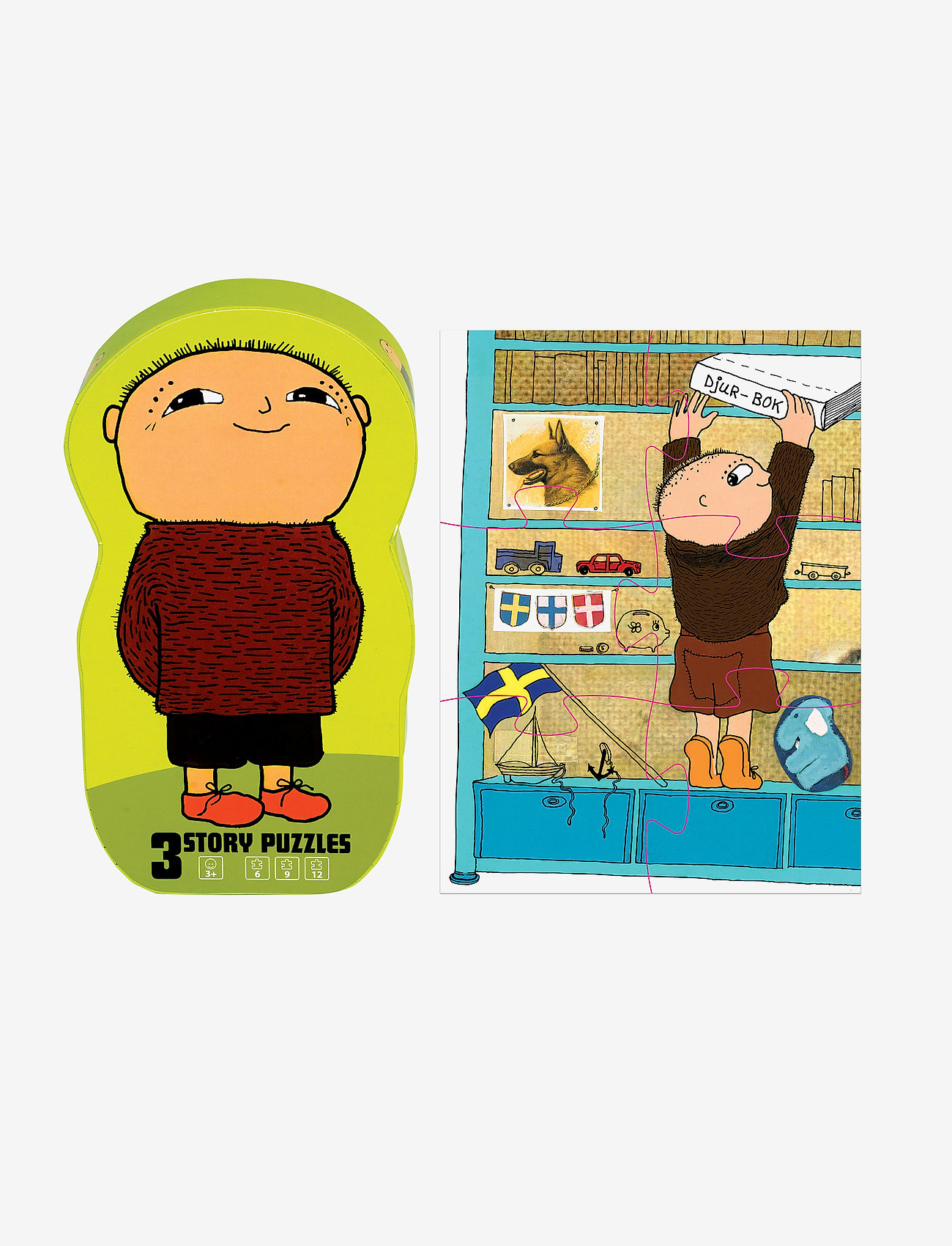 Alfons Åberg - Alfons Åberg - Deco Puzzle - pussel - multiple color - 1