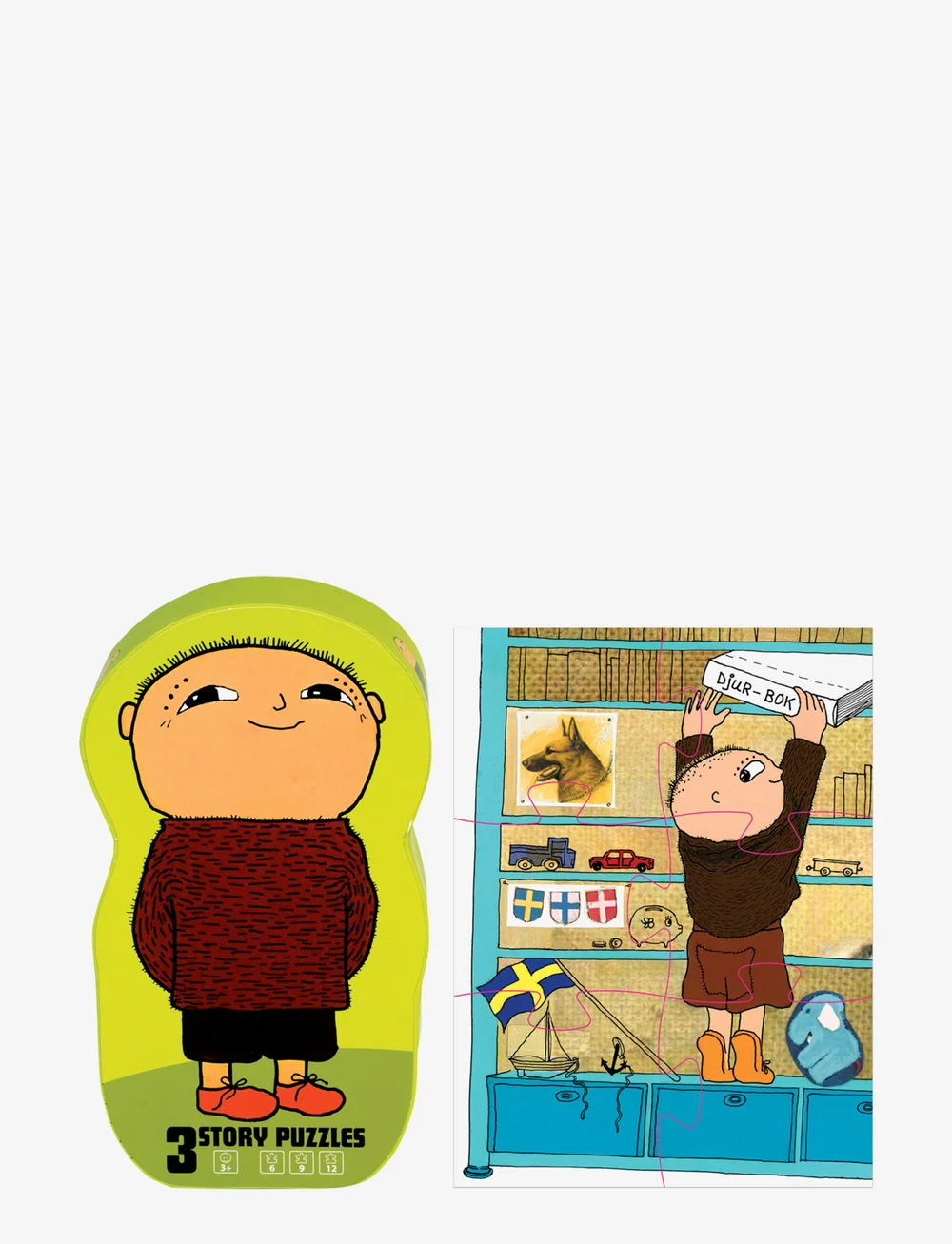 Willi Wiberg - Alfons Åberg - Deco Puzzle - puzzle - multiple color - 1