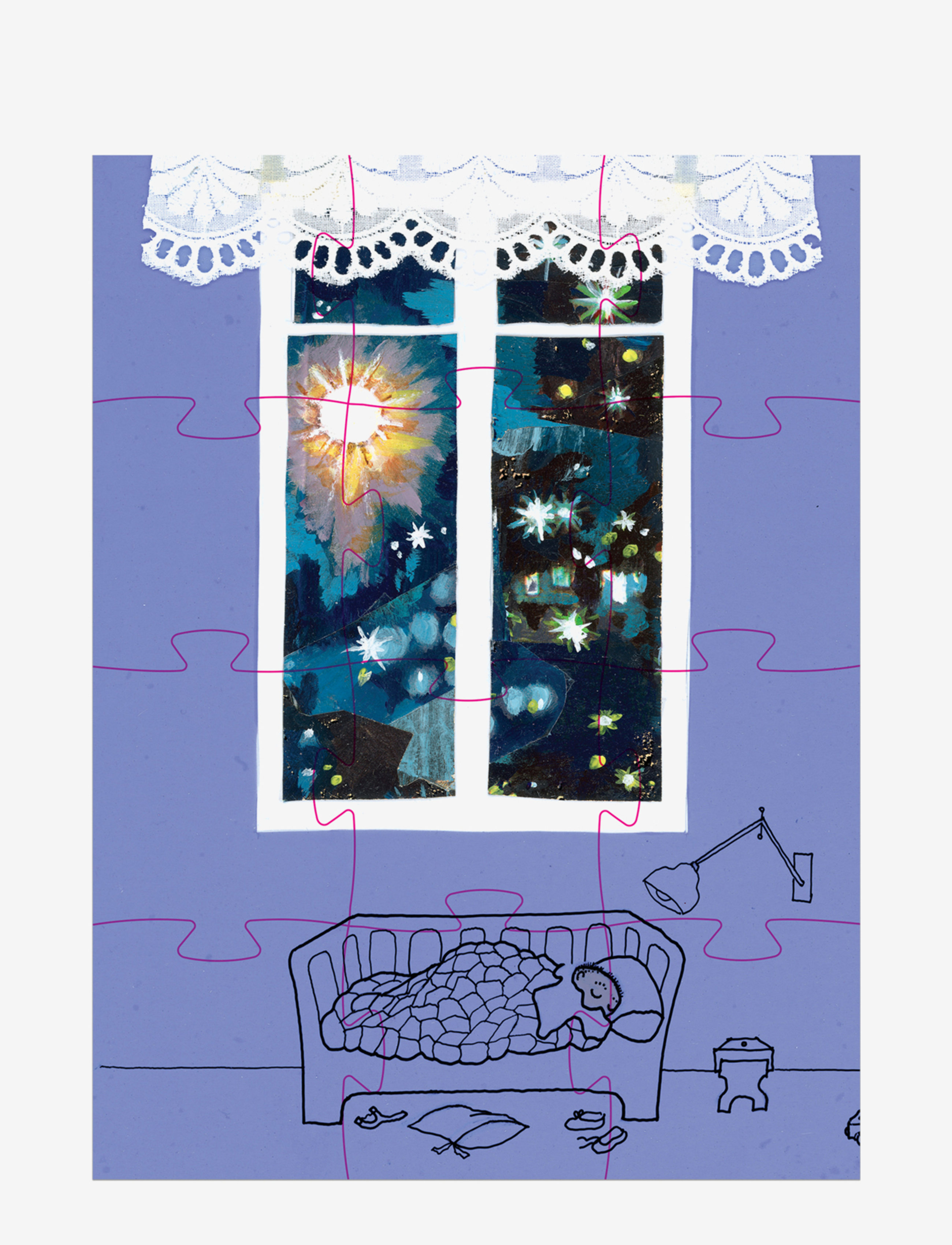 Willi Wiberg - Alfons Åberg - Deco Puzzle - puzzle - multiple color - 5