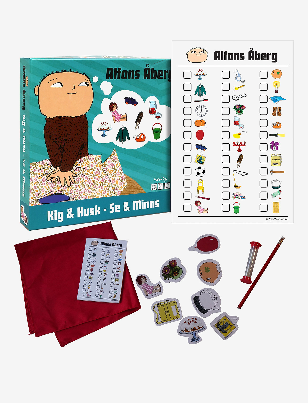 Alfons Åberg - Alfons Åberg - Look and Remember (DK / SE) - multiple color - 2