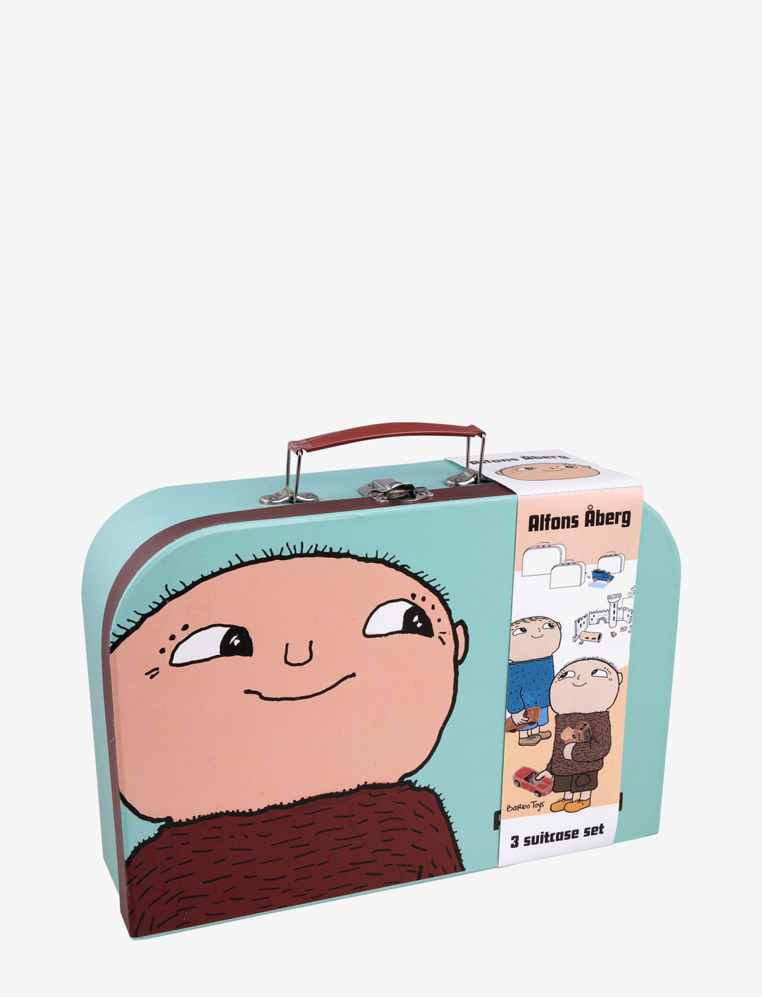 Willi Wiberg - Alfons Åberg - Suitcases 3 psc set - reisen - multiple color - 4