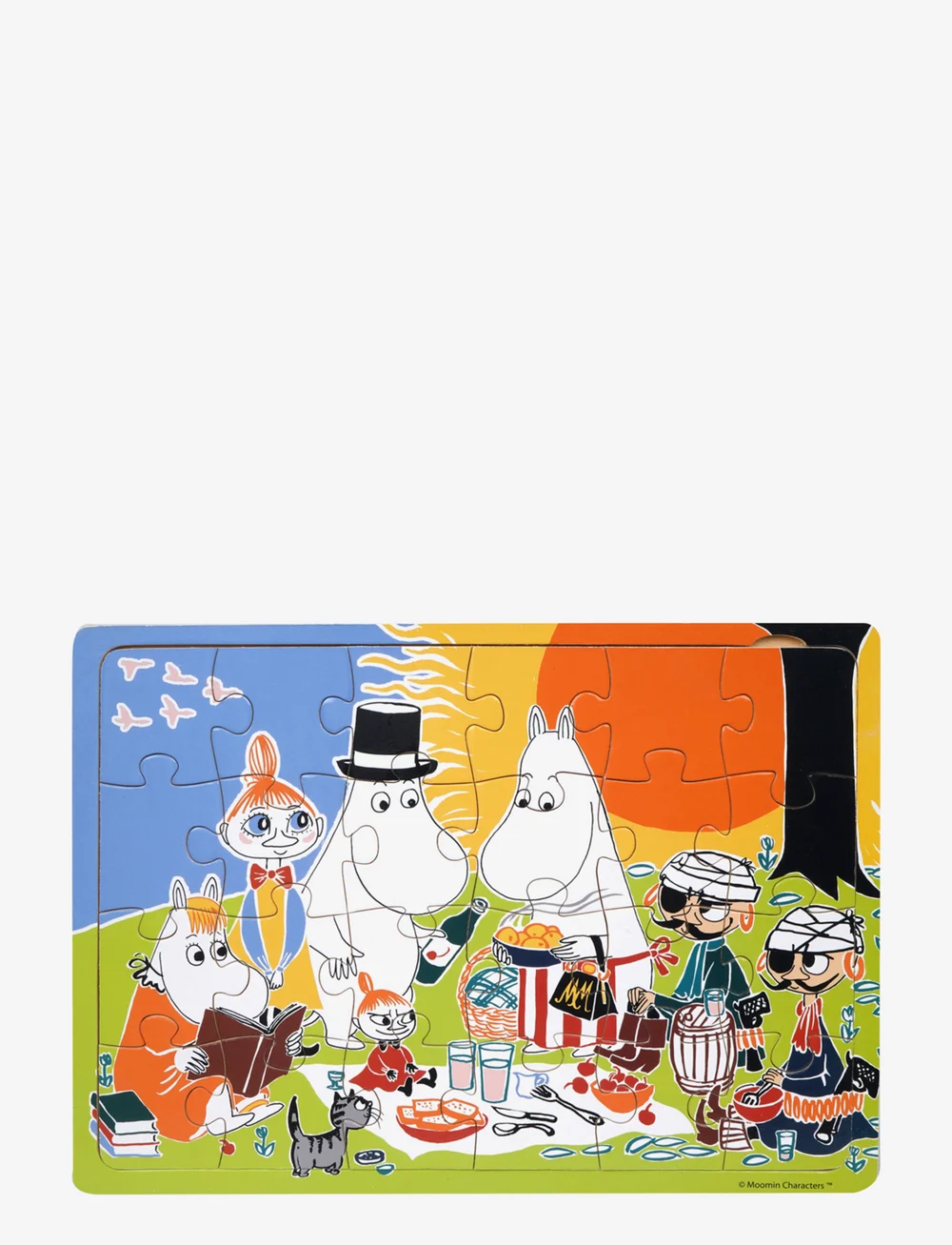 MOOMIN - Moomin Wooden Frame Puzzle - Picnic - holzpuzzle - multiple color - 0