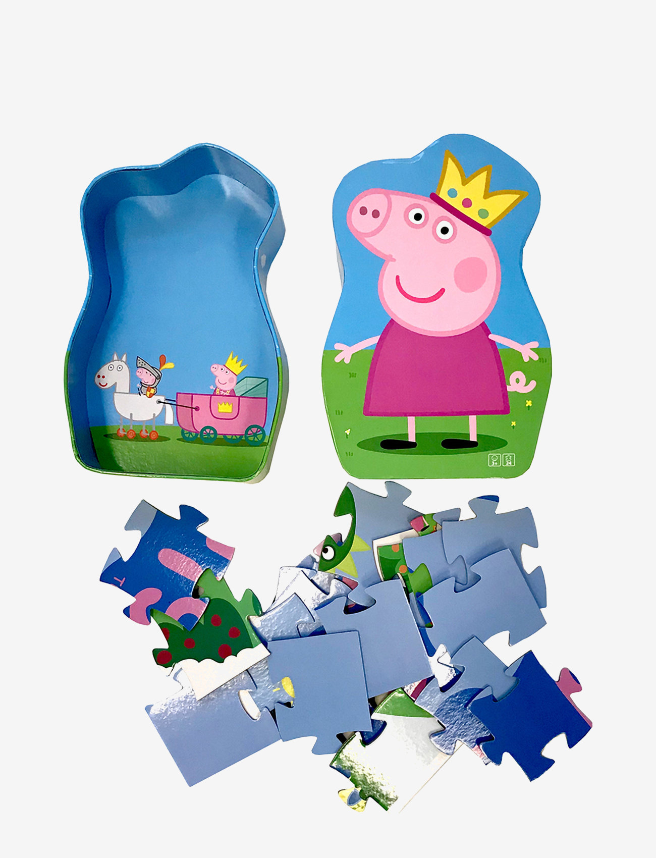 Peppa Wutz - Peppa Pig shaped puzzle Princess - klassische puzzles - multi - 1