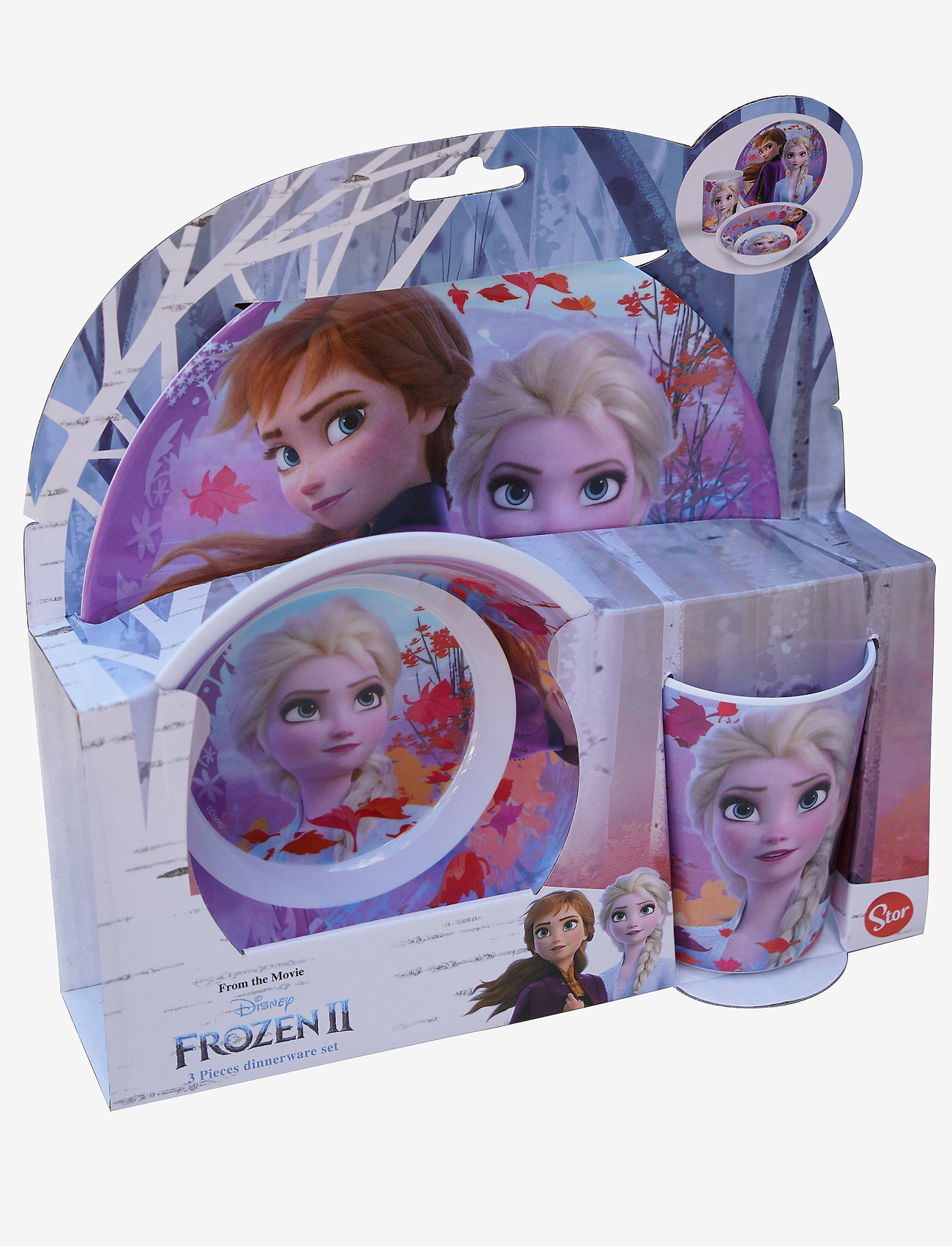 Frozen - FROZEN - 3 pcs mealtime set - zestawy obiadowe - multiple color - 0