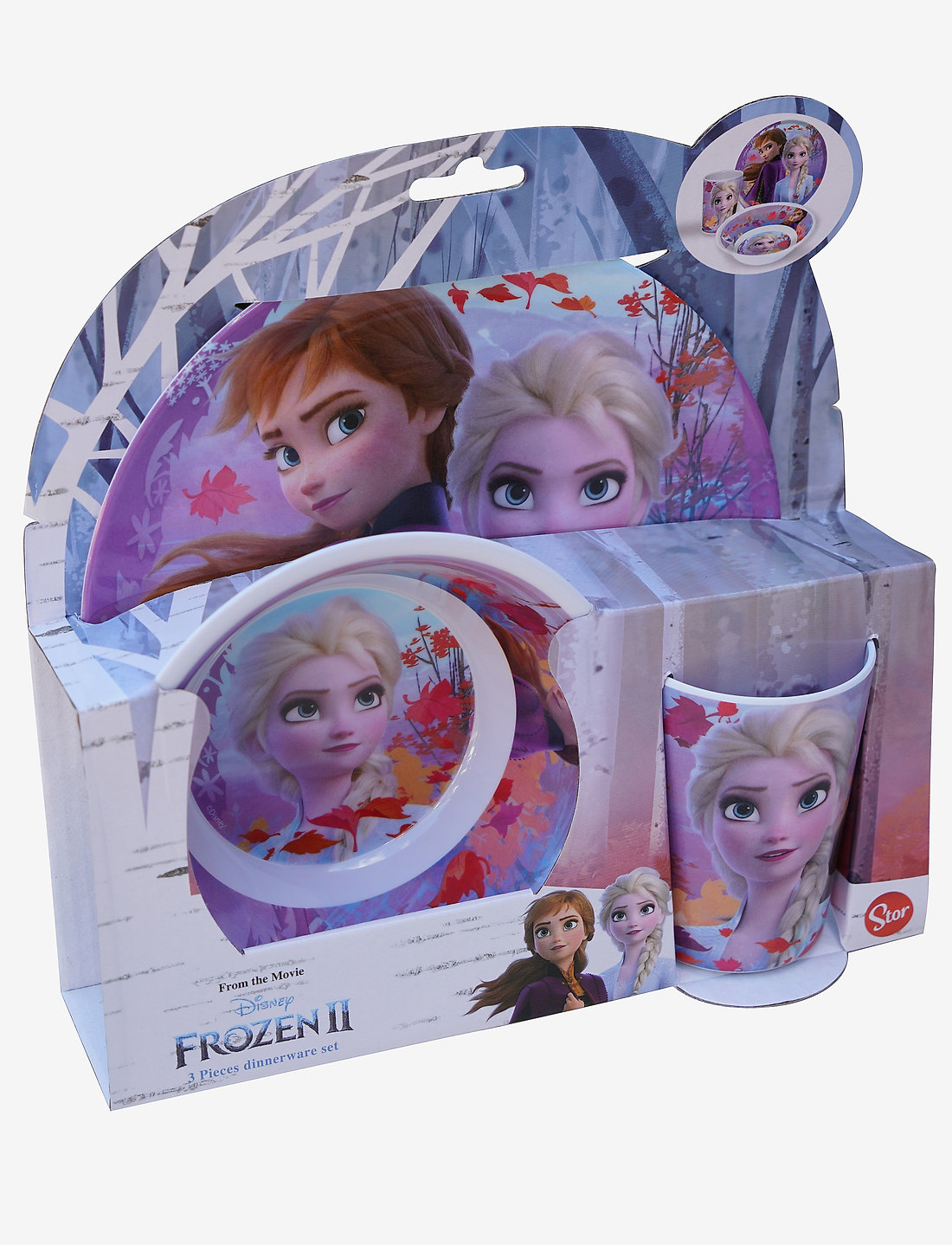 Külmunud - FROZEN - 3 pcs mealtime set - Õhtusöögikomplektid - multiple color - 0