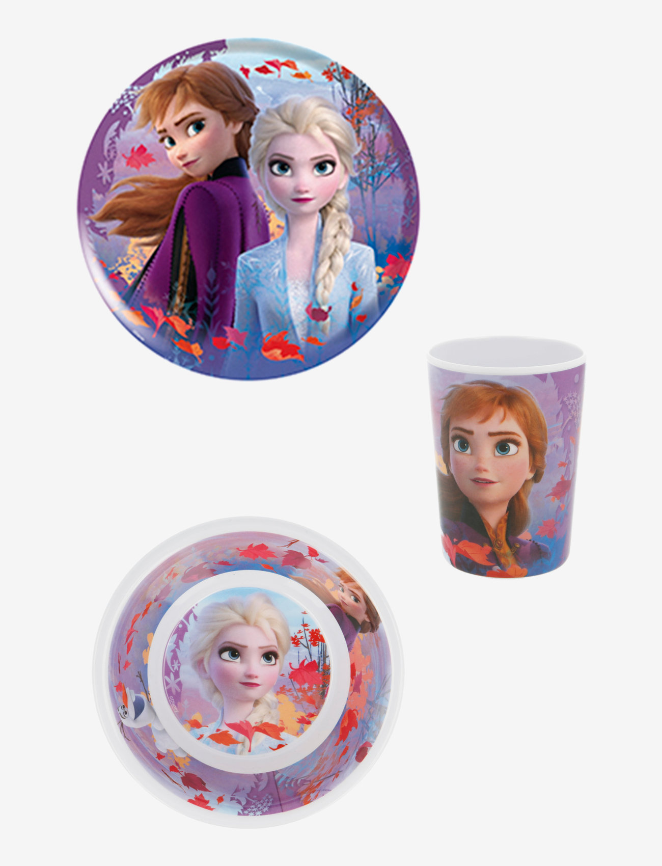 Frozen - FROZEN - 3 pcs mealtime set - zestawy obiadowe - multiple color - 1