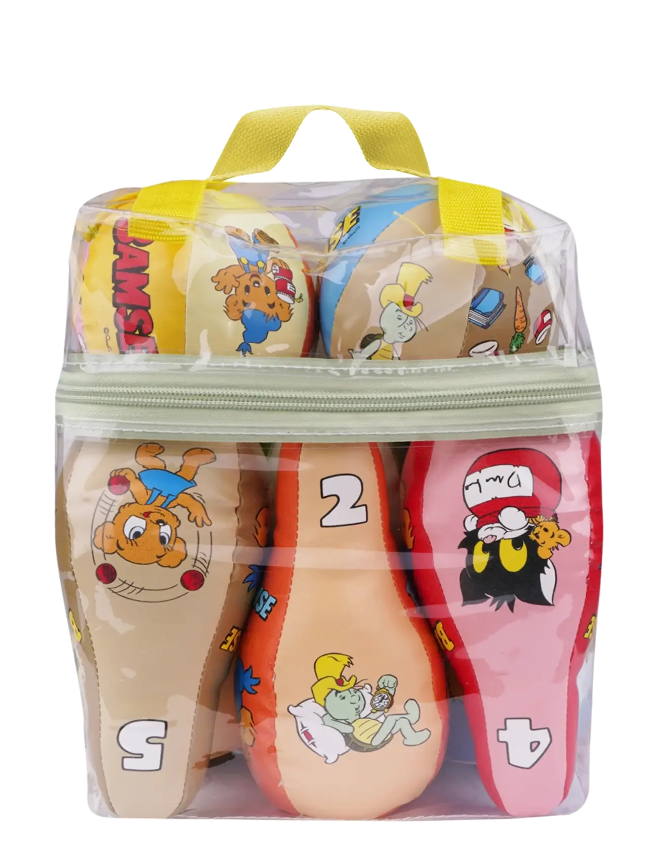 Bamse Bamse - Soft Bowling Set - Leksaker - MULTIPLE COLOR / multi