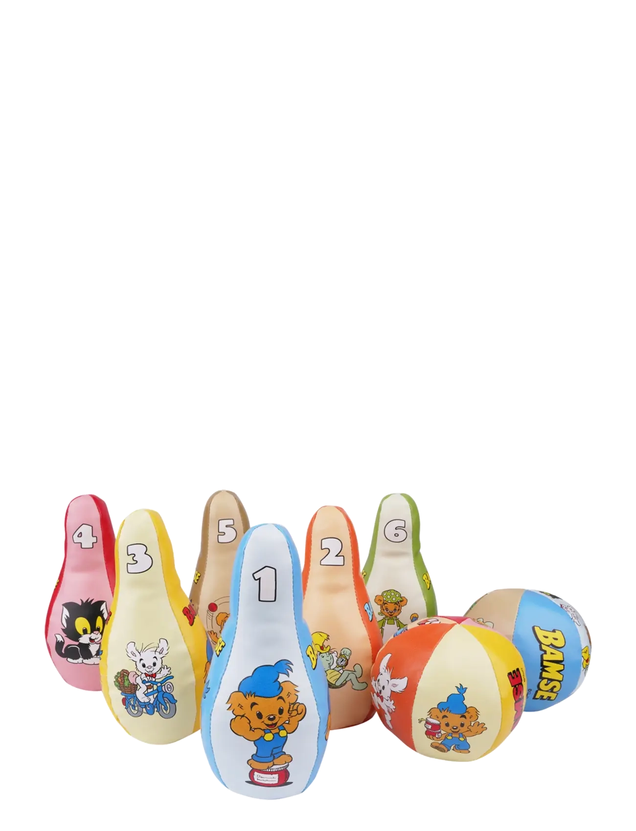 Bamse - Bamse - Soft Bowling Set - multiple color - 2