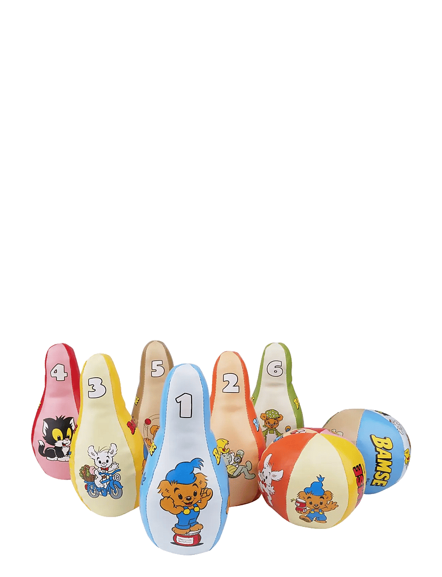 Bamse - Bamse - Soft Bowling Set - multiple color - 2