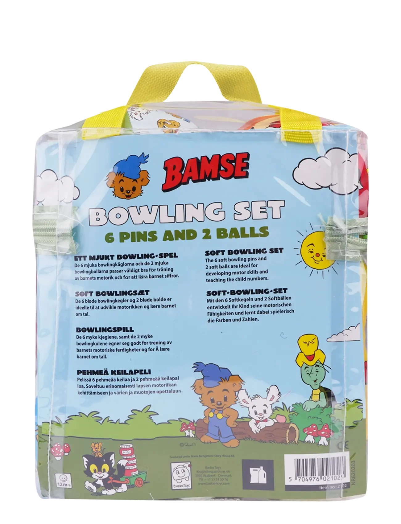 Bamse - Bamse - Soft Bowling Set - multiple color - 5