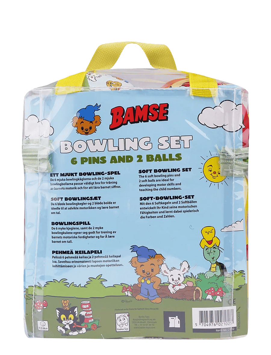Bamse - Bamse - Soft Bowling Set - multiple color - 5