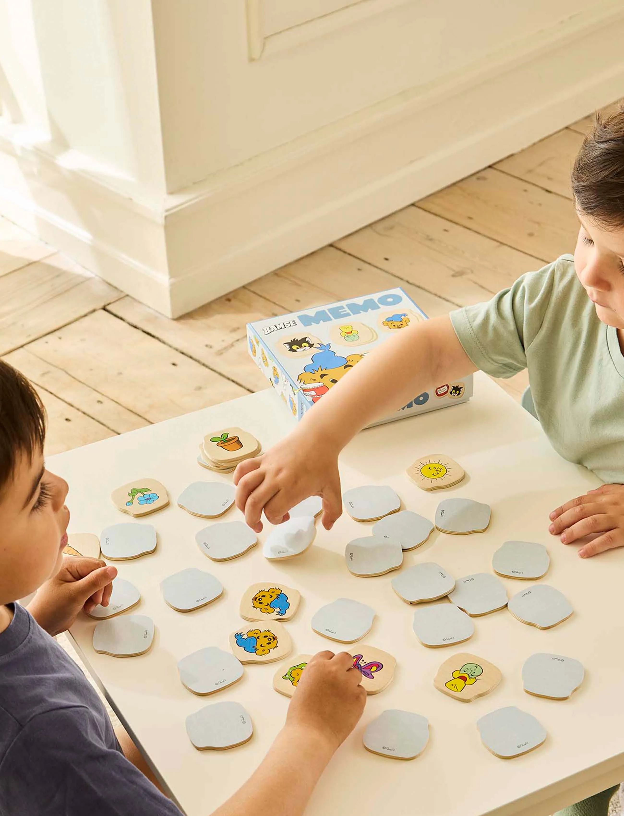Bamse - Memo, One Size, Games, Weiß Memory, Kinder