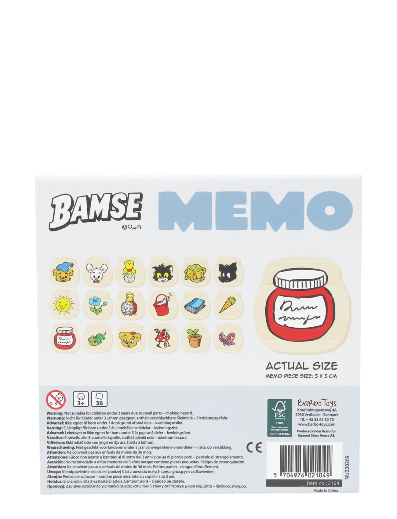 Bamse - Bamse - Memo - memo - multiple color - 4