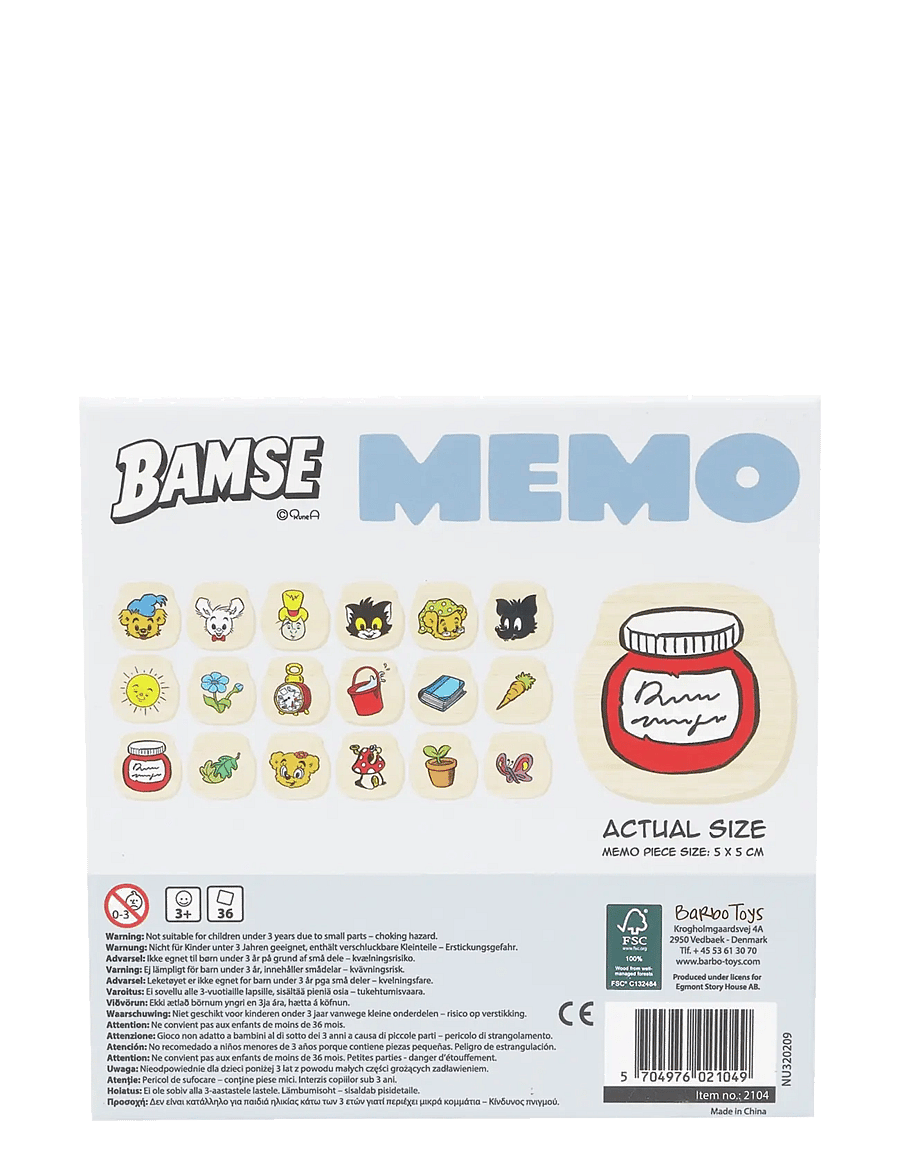 Bamse - Bamse - Memo - memo - multiple color - 4