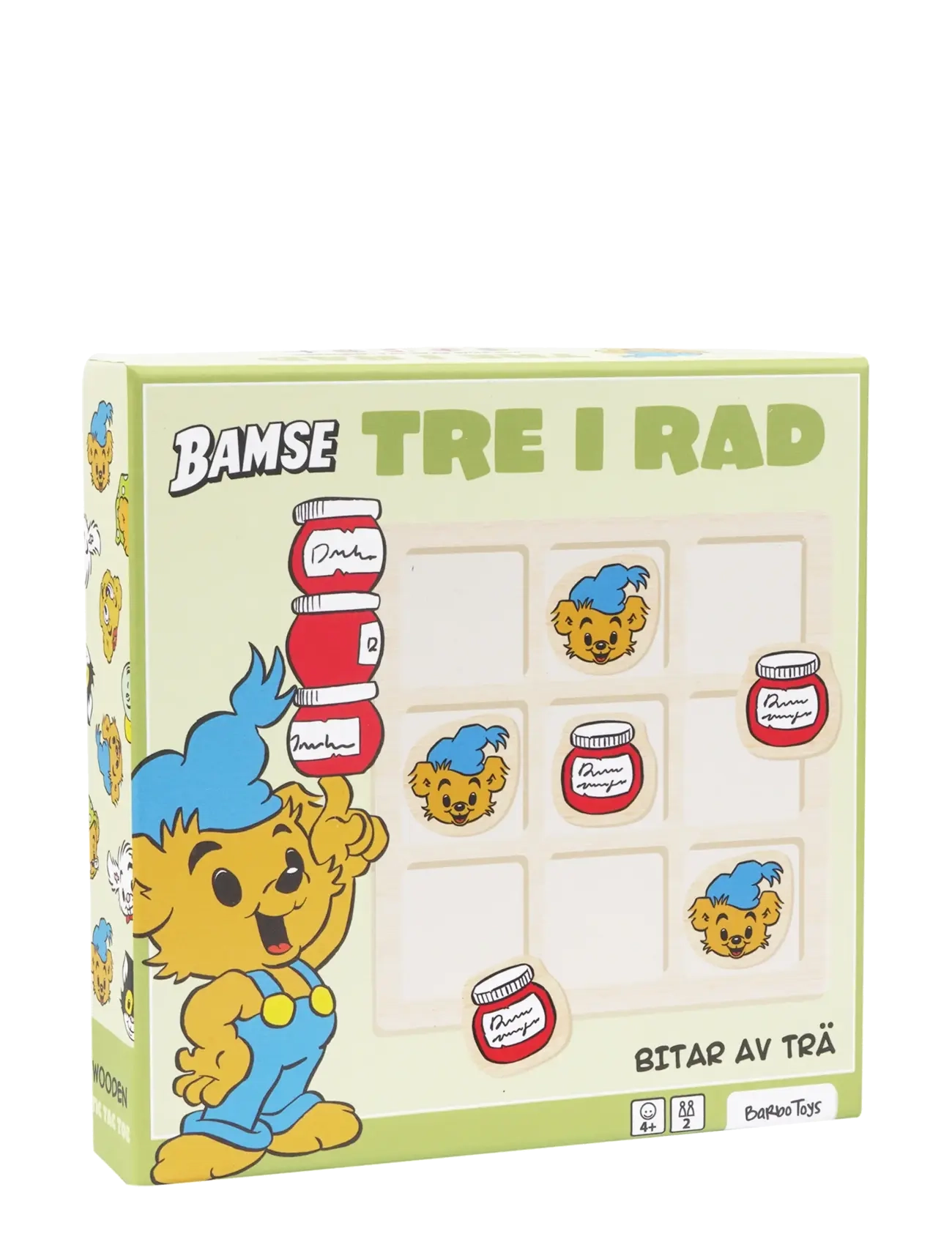 Bamse Bamse - Tic Tac Toe - Leksaker - MULTIPLE COLOR / multi