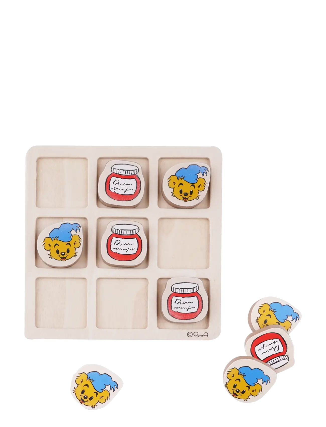 Bamse - Bamse - Tic Tac Toe - tre i rad - multiple color - 2