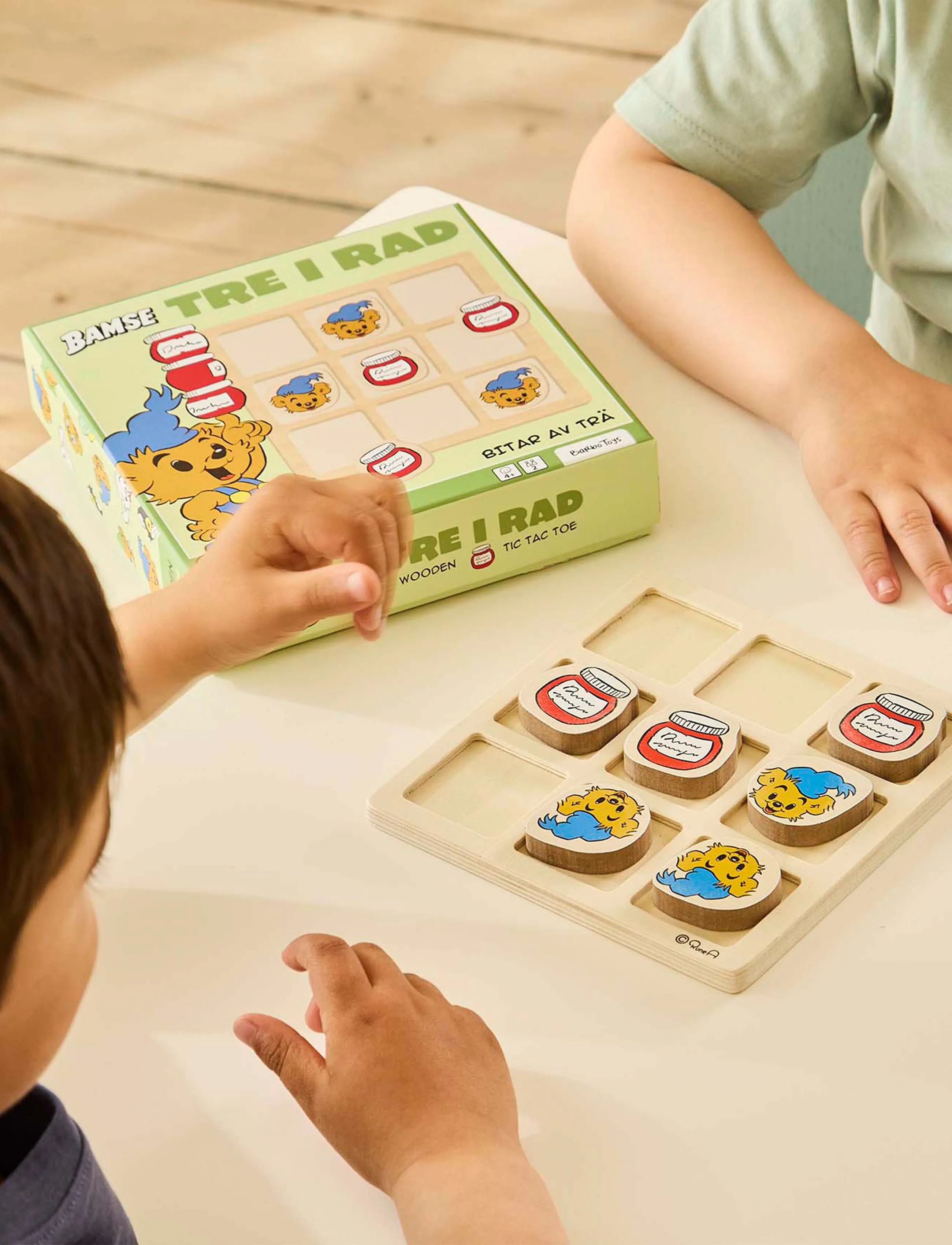 Bamse - Bamse - Tic Tac Toe - tre i rad - multiple color - 5