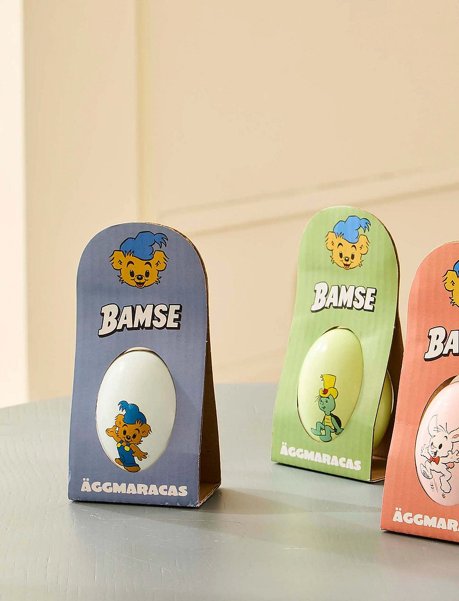 Bamse - Bamse - Egg Shaker - Blue - muusikariistad - blue - 5
