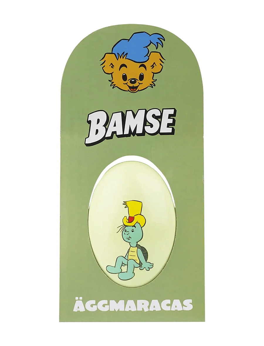 Bamse - Bamse Egg Shaker - Green - hljóðfæri - green - 0