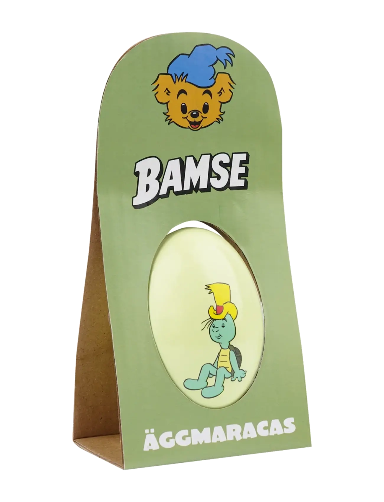 Bamse - Bamse Egg Shaker - Green - hljóðfæri - green - 1