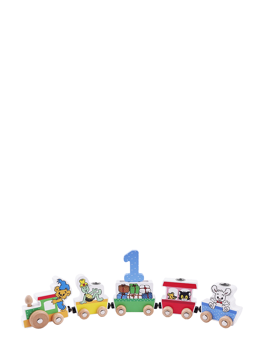 Bamse - Bamse - Birthday Train - børnefødselsdag - multiple color - 1