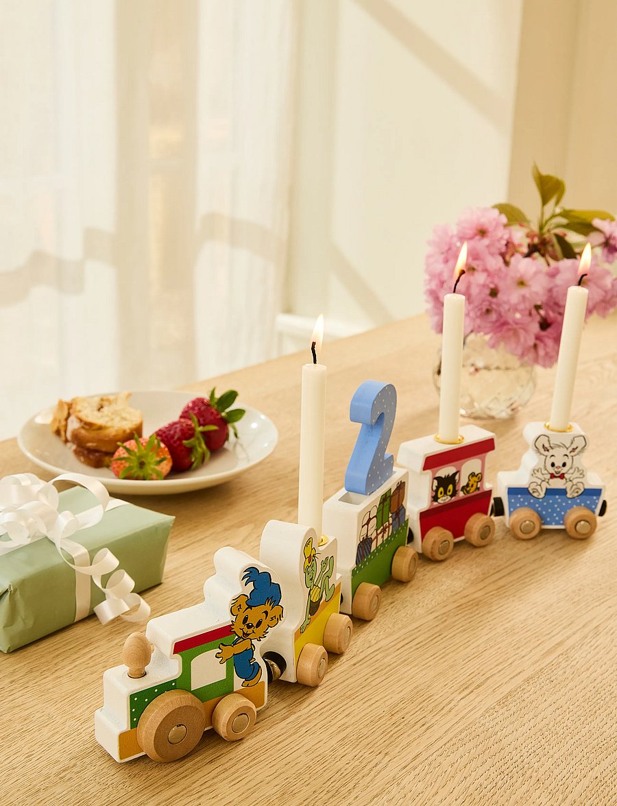 Bamse - Bamse - Birthday Train - børnefødselsdag - multiple color - 0