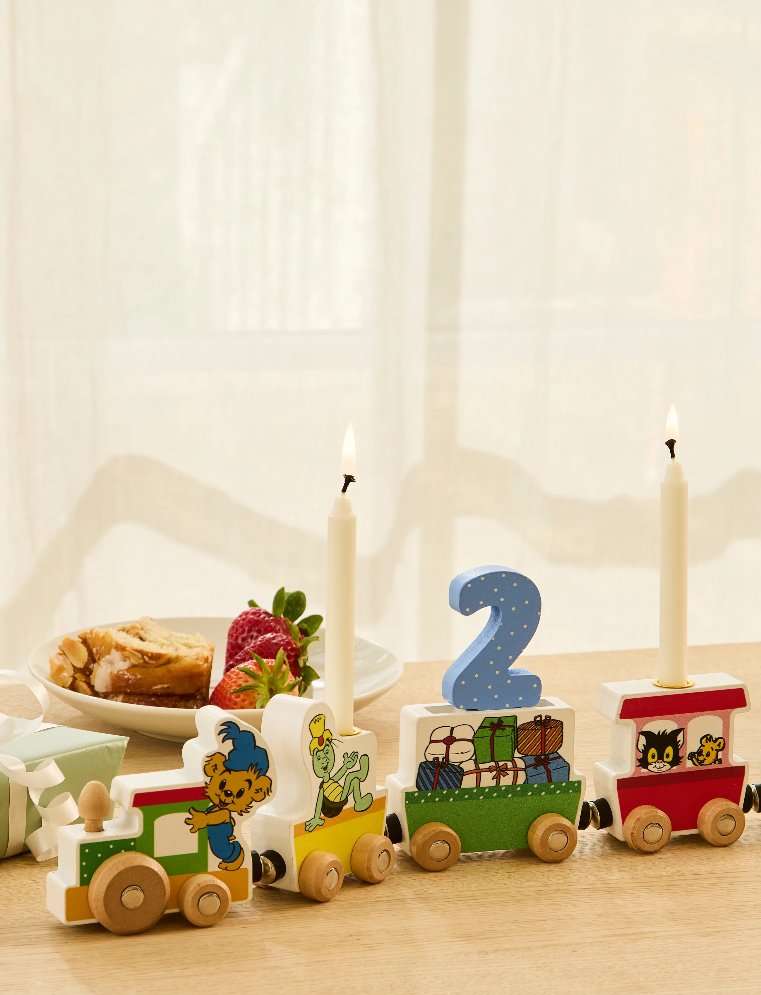 Bamse - Bamse - Birthday Train - børnefødselsdag - multiple color - 5
