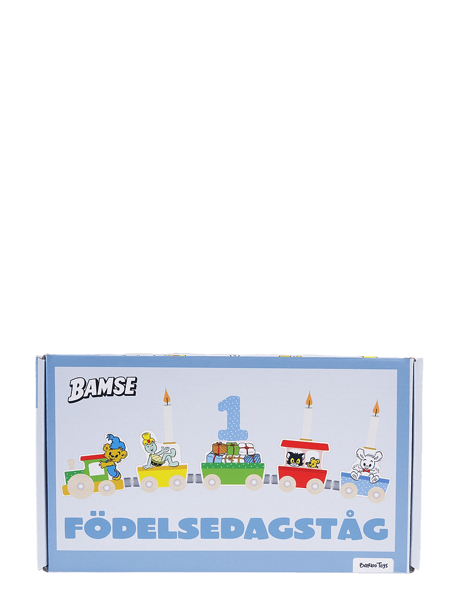 Bamse - Bamse - Birthday Train - børnefødselsdag - multiple color - 3
