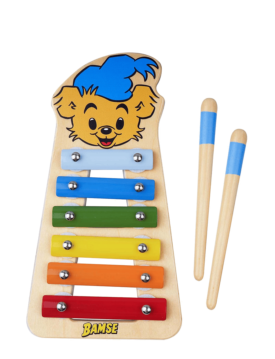 Bamse - Bamse - Xylophone - musikinstrument - multiple color - 1