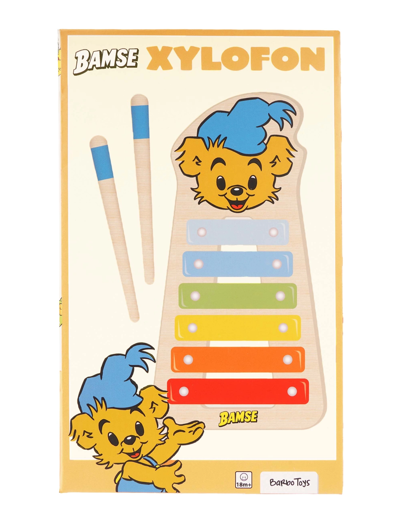 Bamse - Bamse - Xylophone - musikinstrument - multiple color - 2