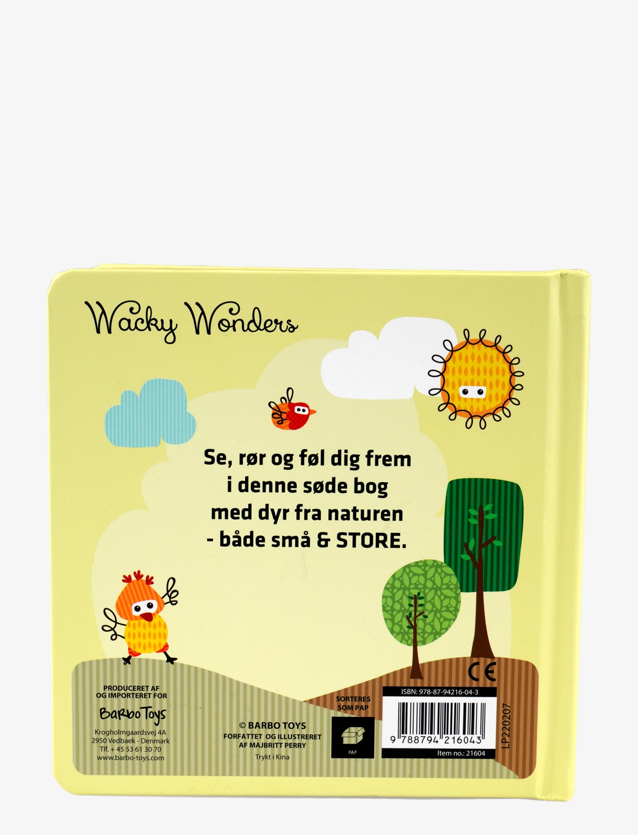 Barbo Toys - Se, Rør og Føl - Wacky Wonders Dyrevenner - DK - livres pour enfants - 1016 - 2