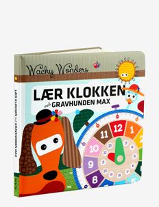 Wacky Wonders Lær Klokken Bog - DK, Barbo Toys