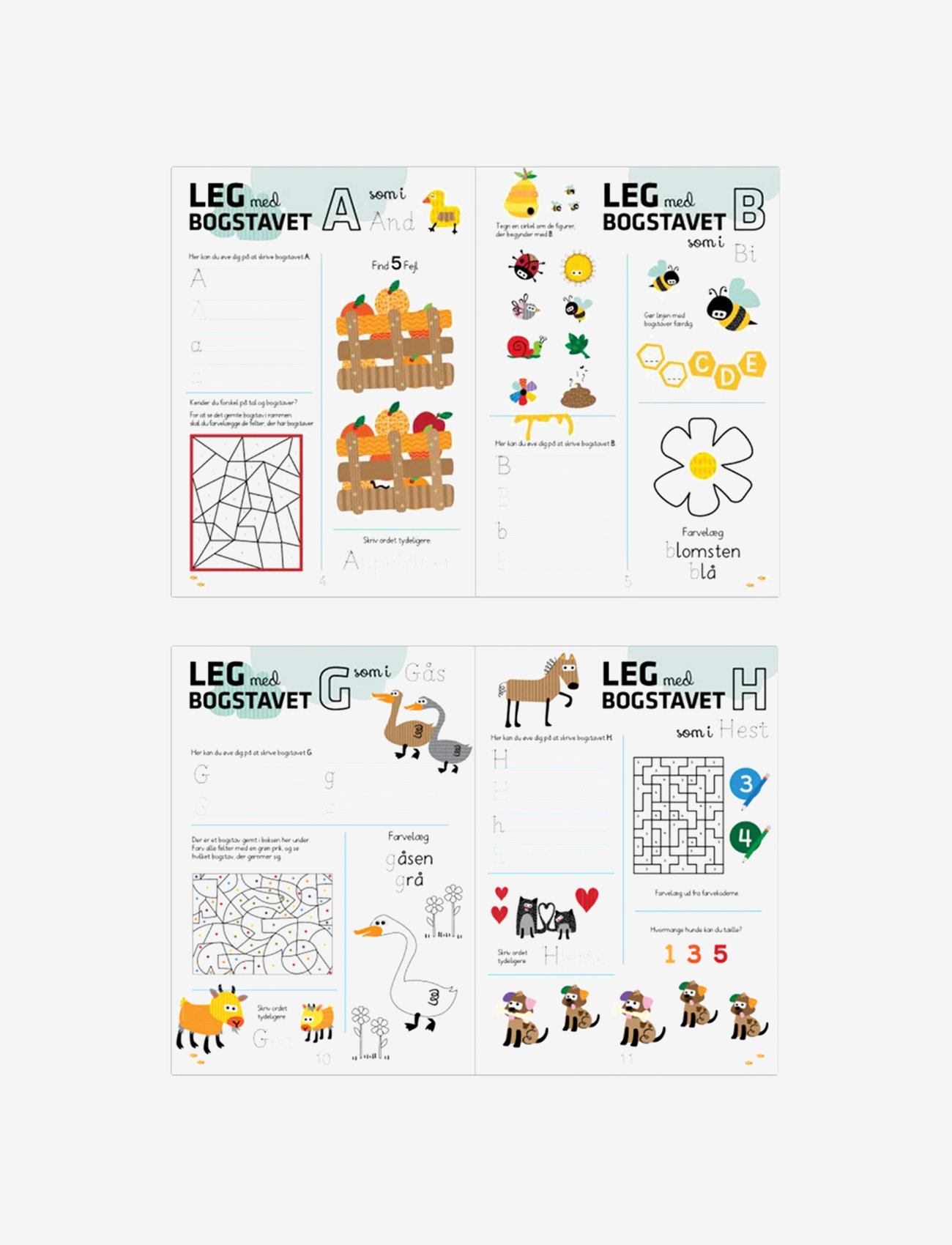 Barbo Toys - Aktivitetsbog Lær Bogstaver med Wacky Wonders  Bondegårdsdyr (DK) - värvimis- & käsitööraamatud - multiple color - 2