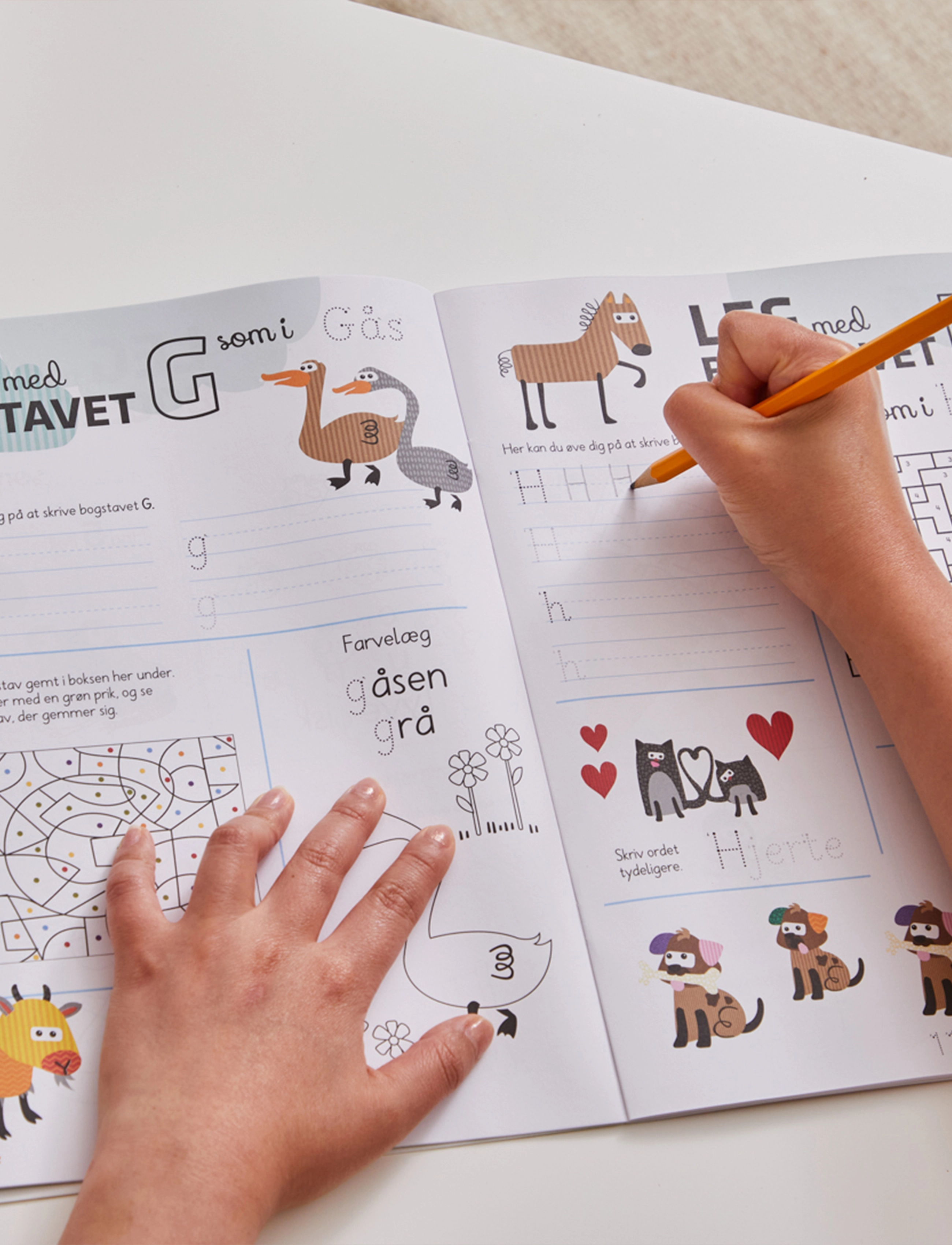Barbo Toys - Aktivitetsbog Lær Bogstaver med Wacky Wonders  Bondegårdsdyr (DK) - livre de coloriage - multiple color - 4