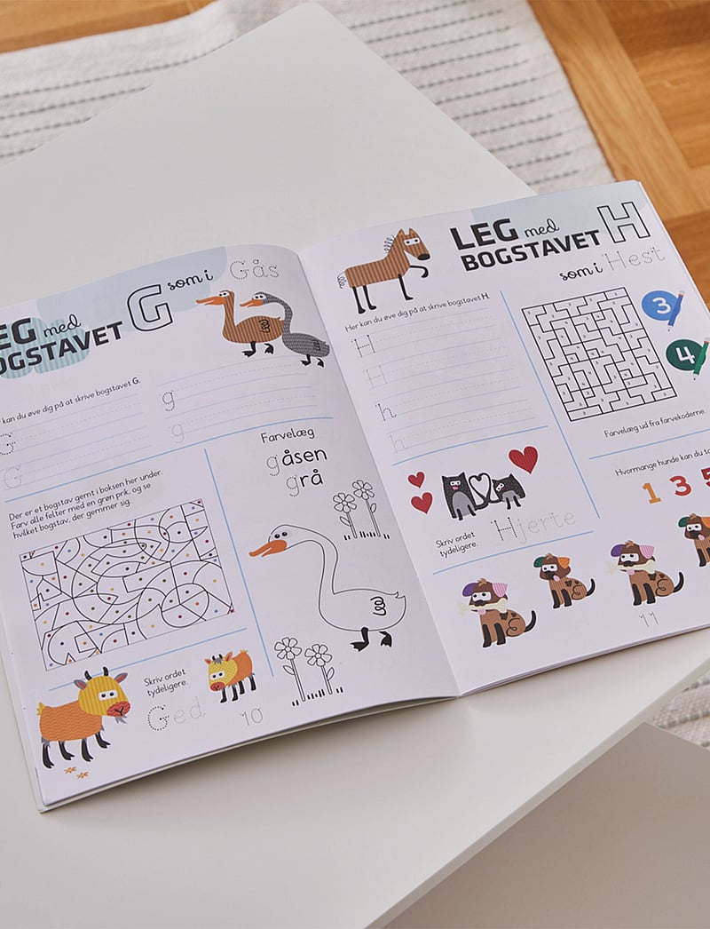 Barbo Toys - Aktivitetsbog Lær Bogstaver med Wacky Wonders Bondegårdsdyr (DK) - värvimis- & käsitööraamatud - multiple color - 5