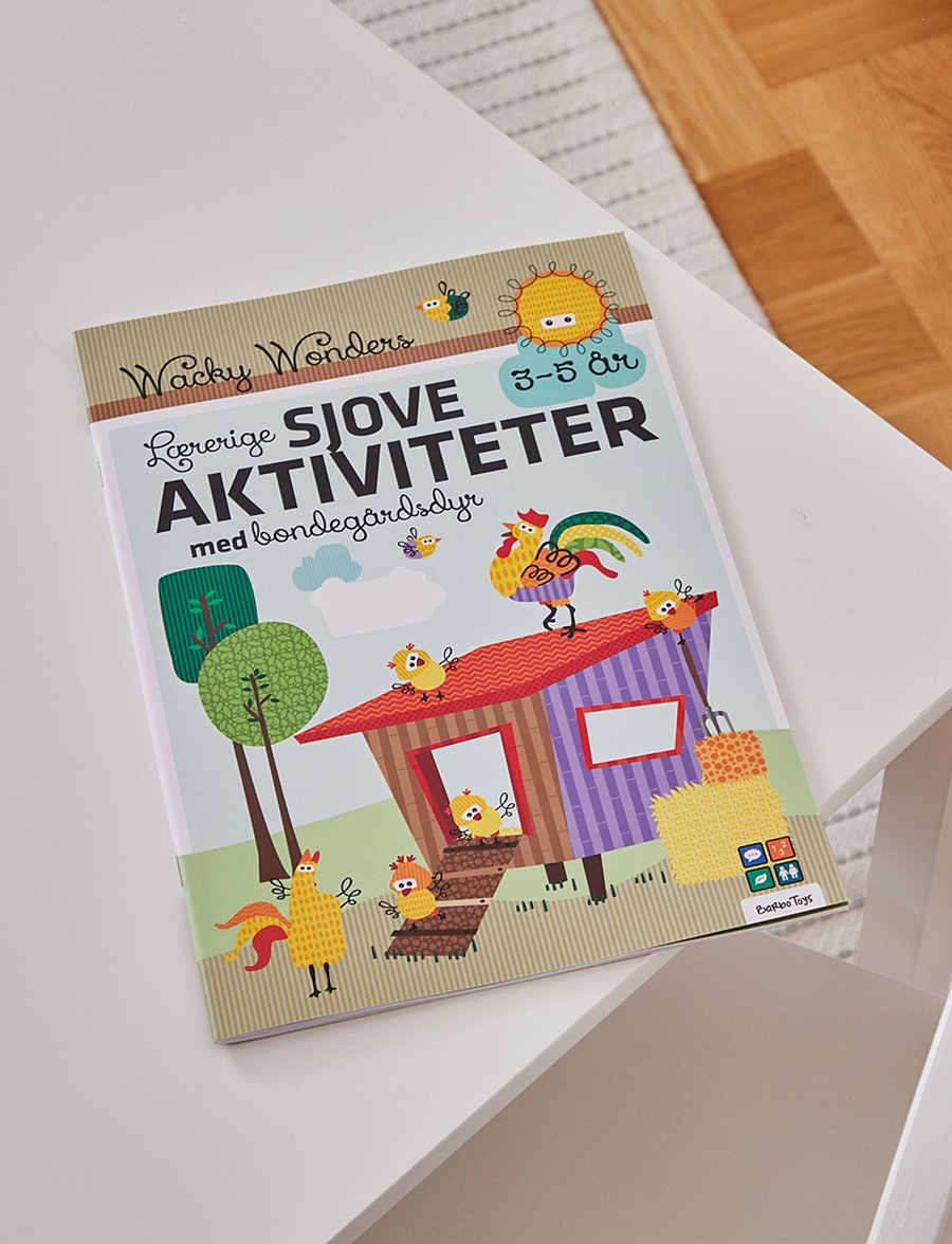 Barbo Toys - Aktivitetsbog med Lærerige Sjove Wacky Wonders Aktiviteter (DK) - pädagogische bücher - multiple color - 4