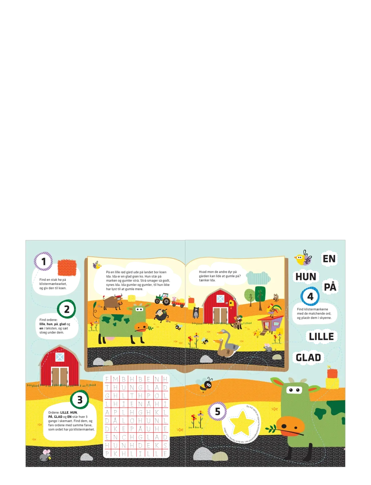 Barbo Toys - Wacky Wonders 120 ord Aktivitetsbog - Læs og Løs (DK) - livres éducatifs - multiple color - 2