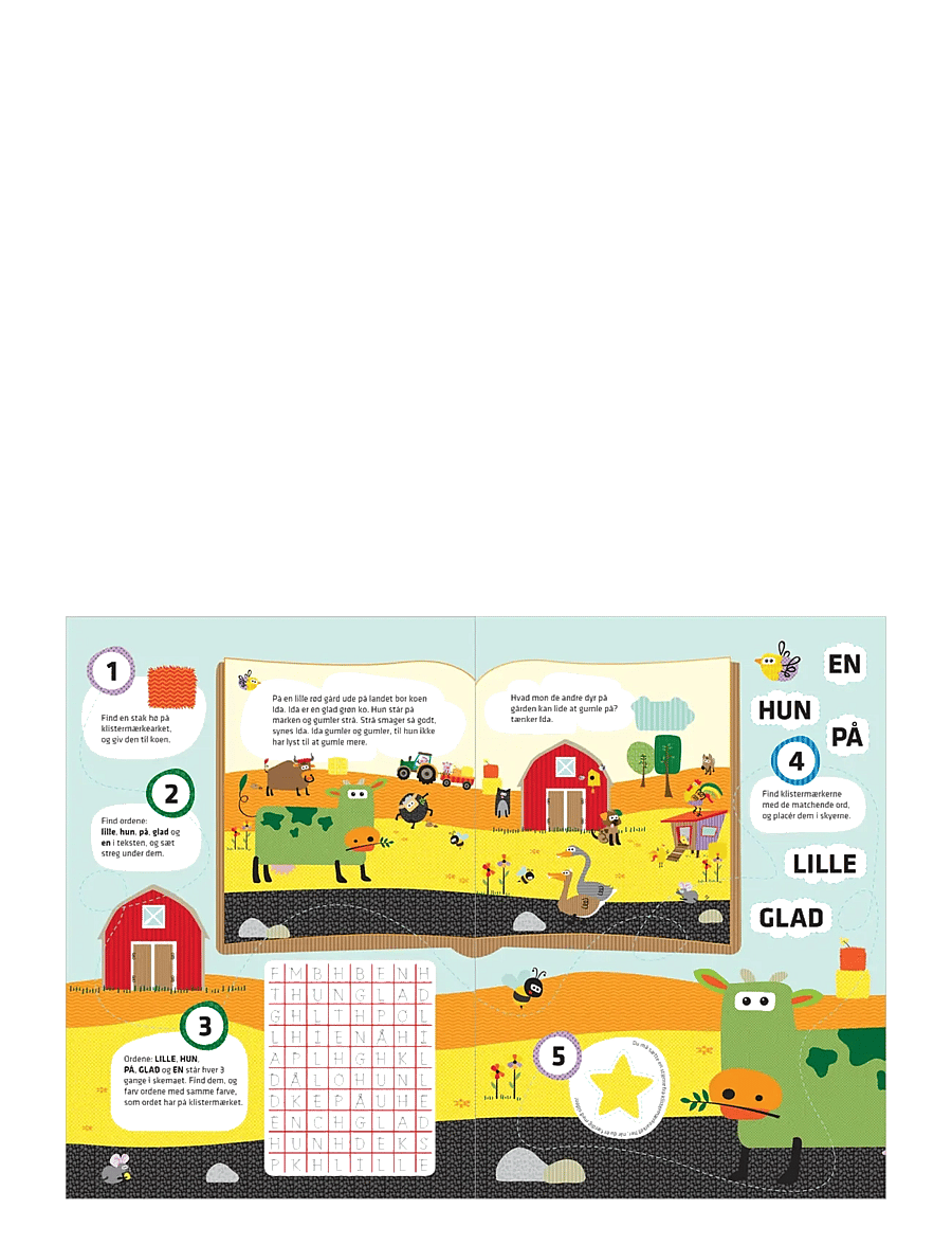 Barbo Toys - Wacky Wonders 120 ord Aktivitetsbog - Læs og Løs (DK) - livres éducatifs - multiple color - 2