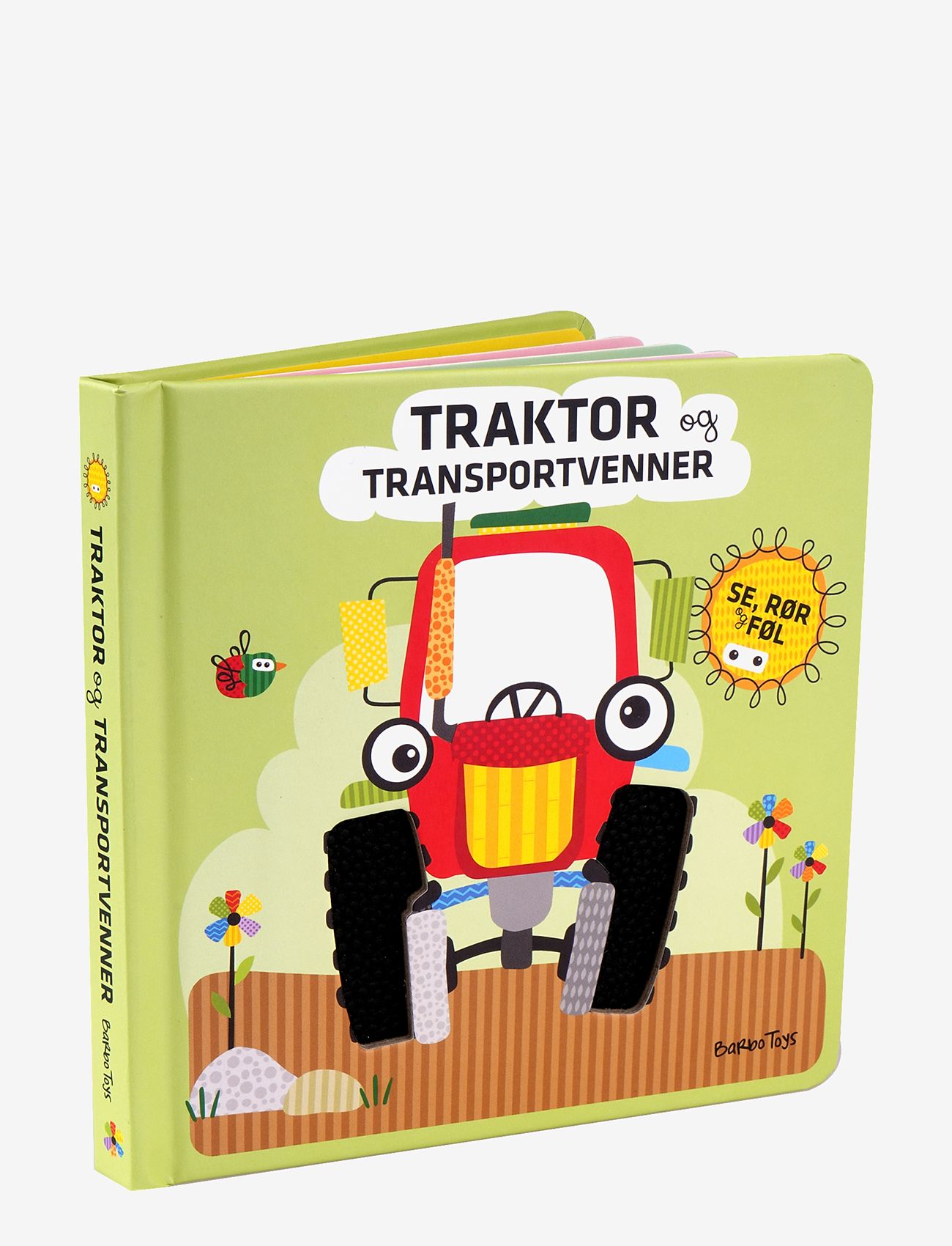 Barbo Toys - Wacky Wonders bog - Se, Rør og Føl - Traktor (DK) - harivad raamatud - multiple color - 0