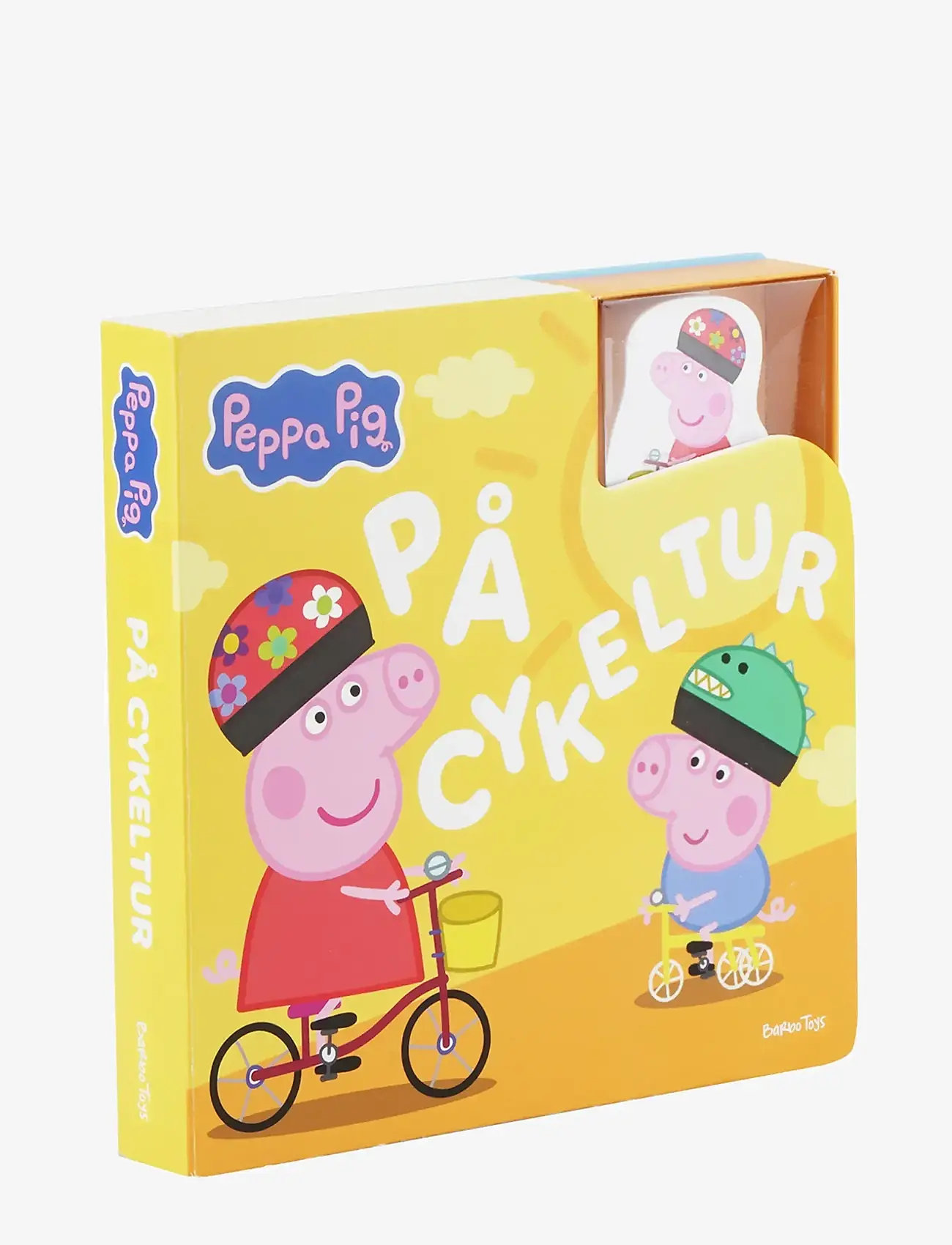 Põrsas Peppa - Gurli Gris Bog 1 Figure - På Cykeltur (DK) - beebiraamatud - 1016 - 1