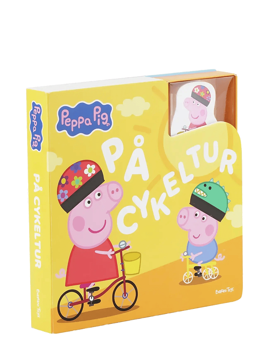 Peppa Pig - Gurli Gris Bog 1 Figure - På Cykeltur (DK) - livres pour enfants - 1016 - 1
