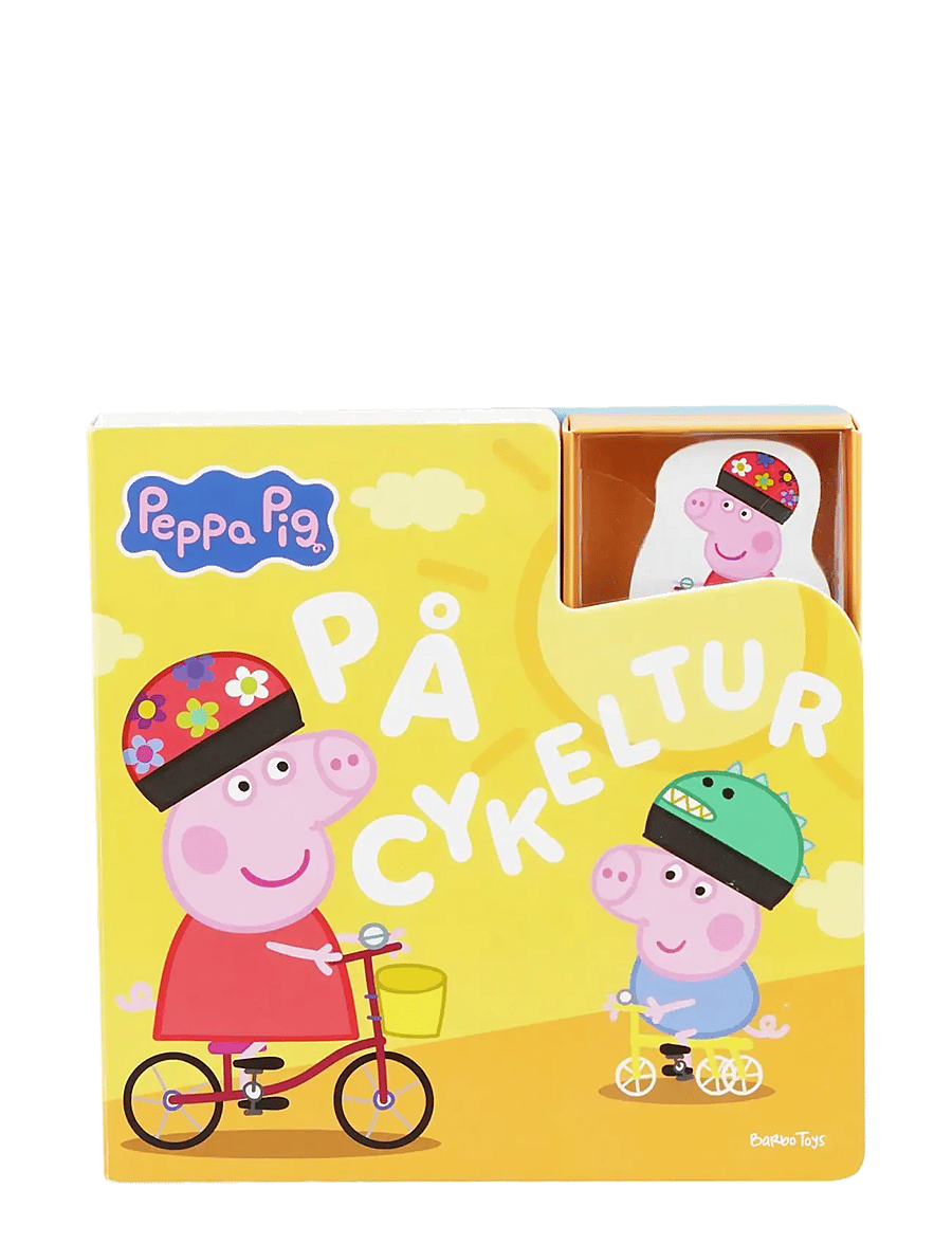Peppa Pig - Gurli Gris Bog 1 Figure - På Cykeltur (DK) - livres pour enfants - 1016 - 3